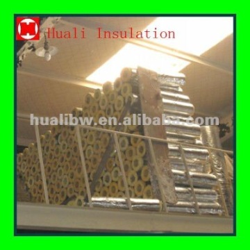 Soundproof Glass Wool Pipe Insulation with FSK Manufacturer
