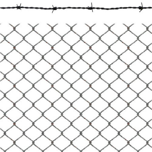 Listrik Gal Diamond chian link wire mesh / pagar kawat