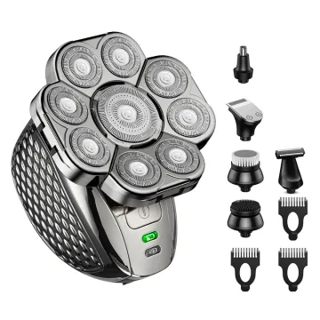 Electric Head Shavers for Bald Men - Wet/Dry 9D Razor