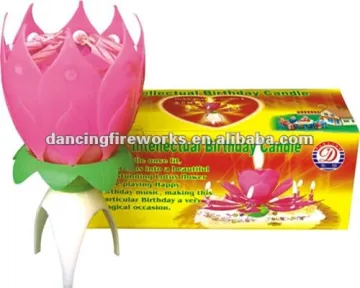 INTELLECTUAL BIRTHDAY CANDLE TOY FIREWORKS