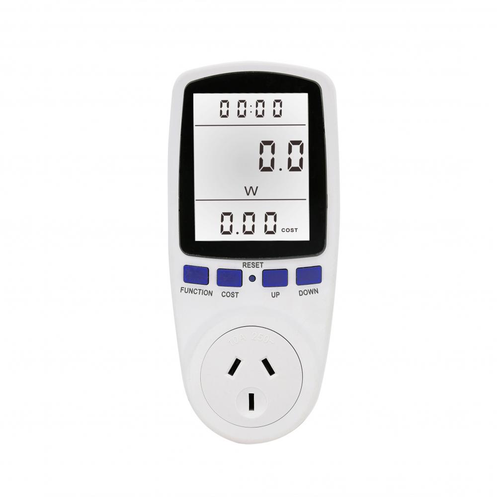 AC Watt Meter Backlit Meter Tenaga