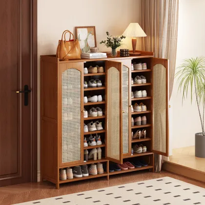 Dustproof Vintage Shoe Storage Cabinet