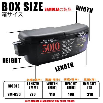 Waterproof Bait Hook Fishing Accessories: Multifunctional Sea Fishing Kit with Waist Box