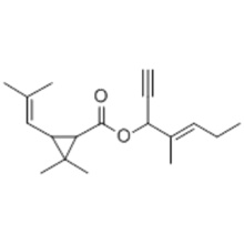 (RS)-(E)-1-Ethynyl-2-methyl-2-pentenyl(1R)-cis,trans-chrysanthemate CAS 54406-48-3