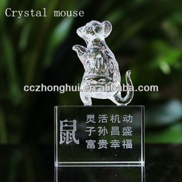 Fashionable crystal animal