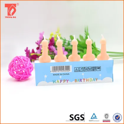 Paraffin wax sexy dildo candles/ cock wax candle