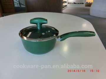 Popular metallic paint sauce pan / forged sauce pot