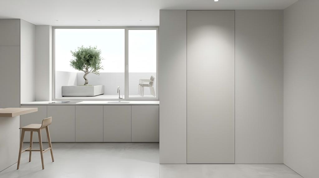 solid core flush door