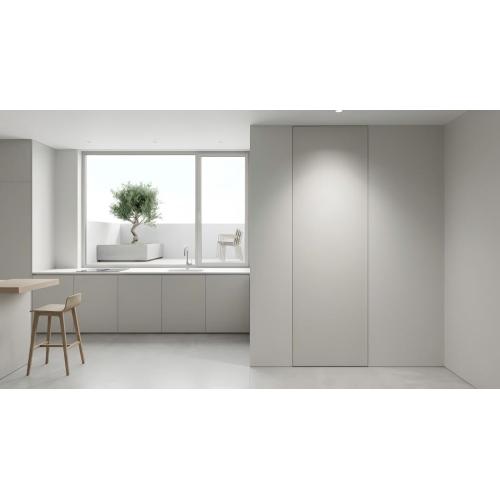 Laje de porta de madeira com núcleo sólido de estrutura invisível moderna