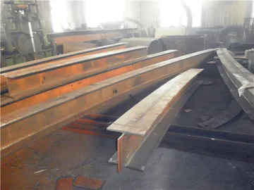 welding H steel structure frame for customed