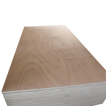 Commercial Plywood with 3 to 30mm Thickness