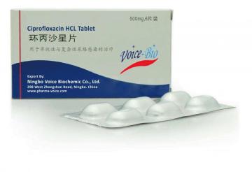 GMP Ciprofloxacin HCl tablet 500mg use