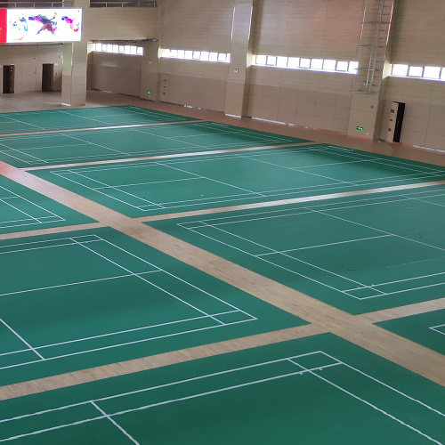 Cheap floor sports court Olympic games badminton floor