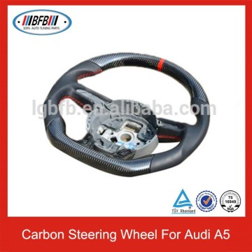 Accessories For Car Carbon and Leather Steering Wheel For Audi A5