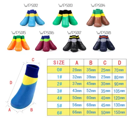 Waterproof Medium Pet Dogs Shoes