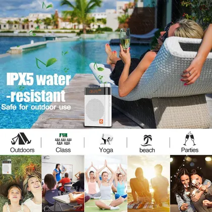 Portable High Performance K7 Voice Amplifier - Wireless Microphone for Teachers