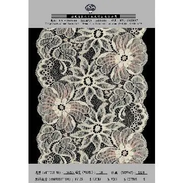 silver lace fabric 5915