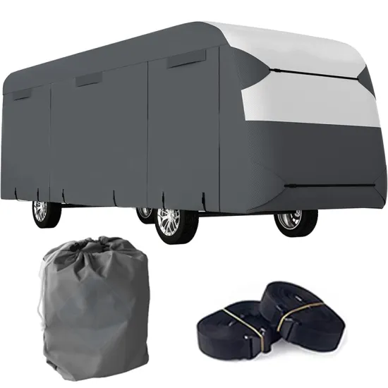High-Quality Waterproof RV Cover for Motorhome Caravan Travel Trailer - Durable Against Rain, Snow, Hail & Dust