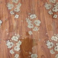 Mesa de flor impressa cobre filme de pvc em rolo