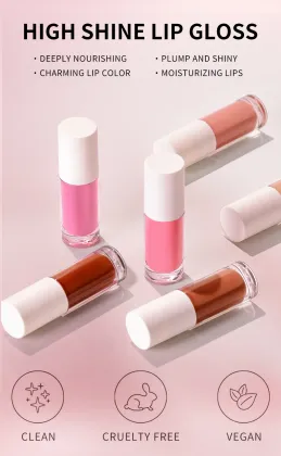 16 Color Changing Lip Oil Pigmented Big Brush Magic Moisturizing Flavouring Fruit Clear Vegan Pink Lipgloss Lip Plumper Gloss