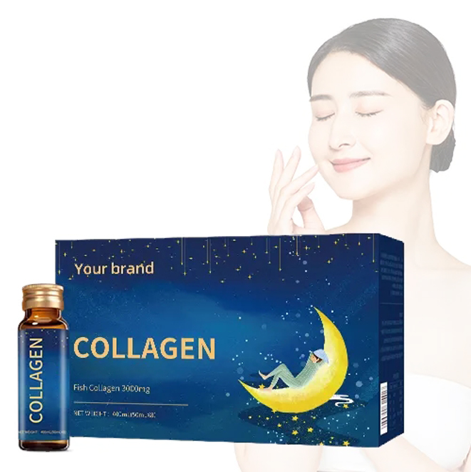 OEM/ODM Vegan Fruit Flavor Fish Collagen Reduce Wrinkles Skin Brighten Collagen Oral Liquid
