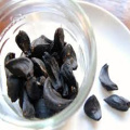 Special peeled black garlic