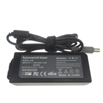 65W AC Adapter Laptop Charger for Lenovo