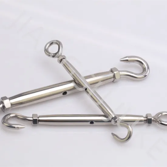 Turnbuckle 304/316 closed body Hook to Hook