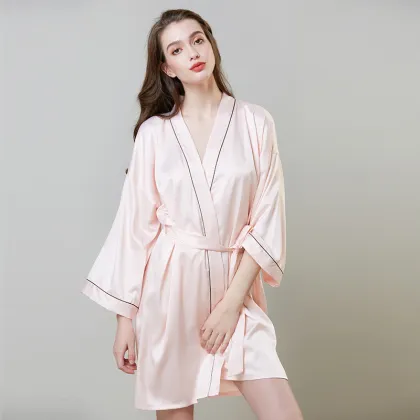 Satin Silk Pajama Set for Weddings & Bridal Sleepwear