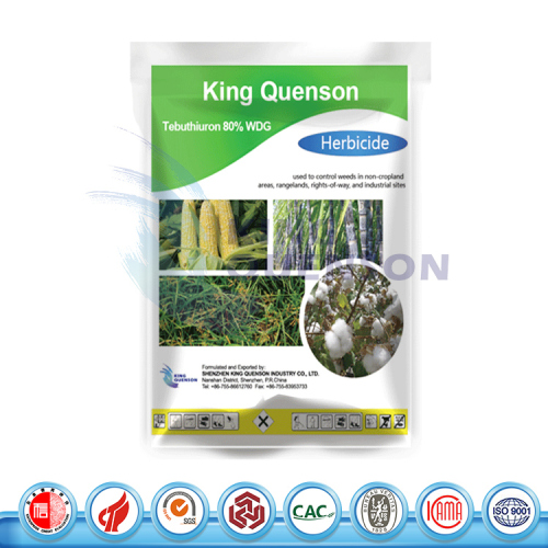 King Quenson Herbicide Weedicide Tebuthiuron 96% Tc Tebuthiuron 80% Wdg