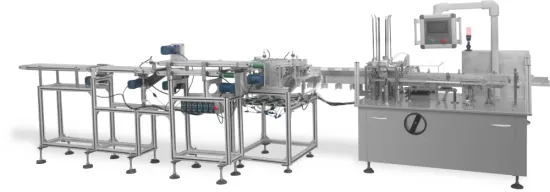 6channel two lines in one Mask cartoning machine