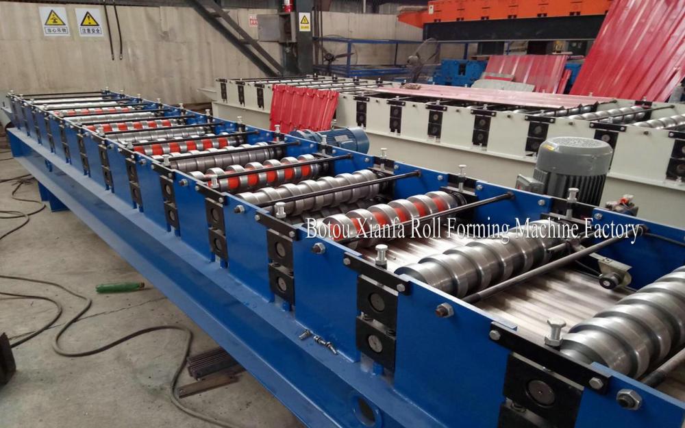 Galvanized Steel Sheet Container Deck Forming Machine