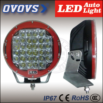 OVOVS 9 inch cheap super bright 24v 96w led work light for truck with waterproof shockproof