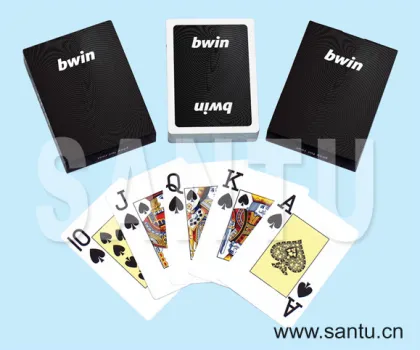 plastic playing cards