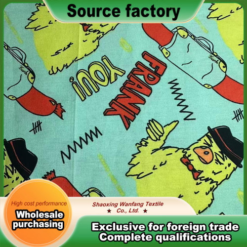 Günlük Kullanıma Uygun Hot Dog Tasarımlı Pamuk Poplin