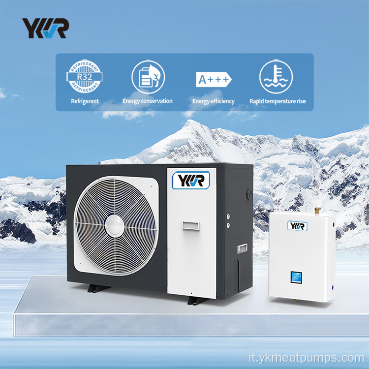 Pompa di calore divisa Aria WiFi refrigerata R32 EVI