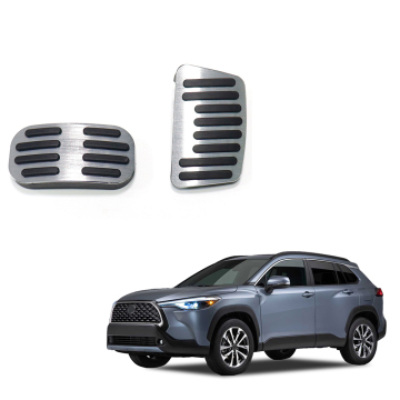 Non-Slip Accelerator Brake Rest Pedal Set for Toyota Corolla Cross