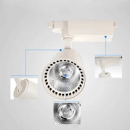 manufacturer china production line cob led track lights ip65