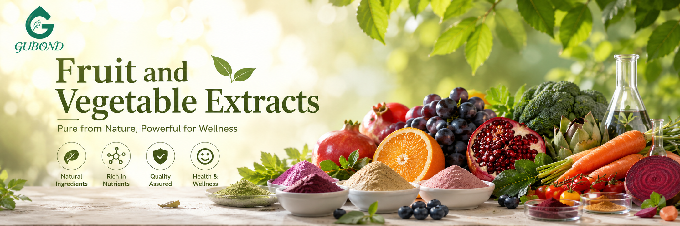 Fruit and vegetable extracts