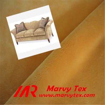 Knitted Technics quilted velvet sofa fabric 100%Polyester Material soft velboa