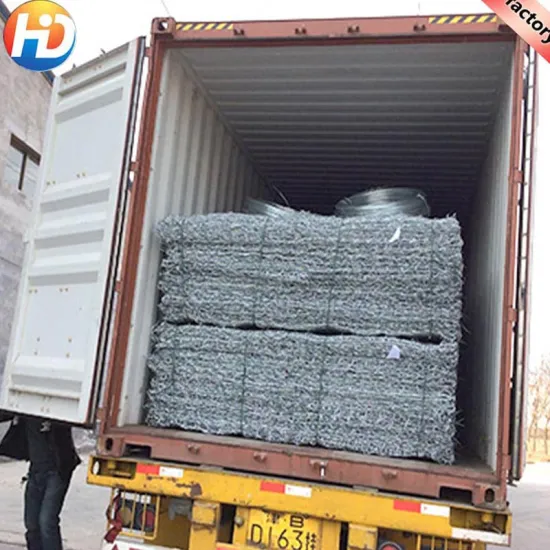 PVC Coated Gabions Mesh at Anping Factory