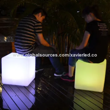 LED Cube Bar Furniture with IR Controller, Waterproof of IP68, 5W, 110 to 240V