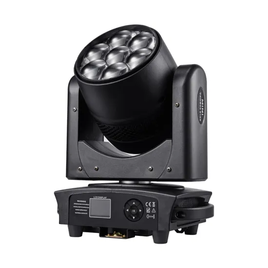 Professional DJ Disco Stage Light: 7x40W RGBW LED Moving Head PAR Light