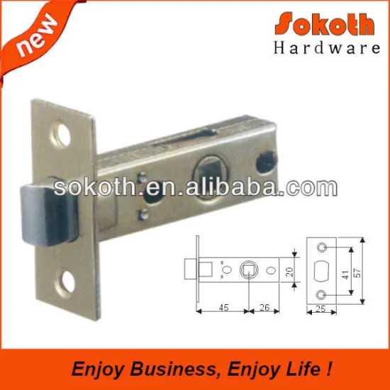 single tongue lock body