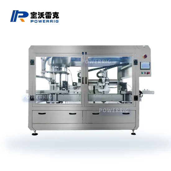 Automatic 4-Head Bottle Liquid Soap Detergent Filling Machine