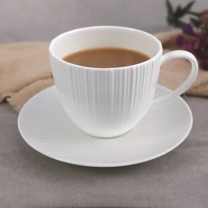 Porcelain Coffee Cup And Saucer Sets 190ML