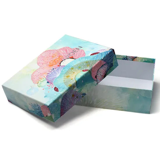 Color Top And Base Box Packaging