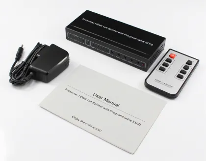 HDMI Splitter Toslink Edid 1 x 4