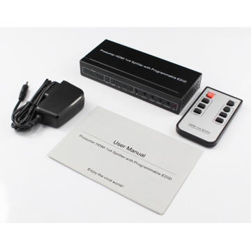 HDMI Splitter Toslink Edid 1 x 4