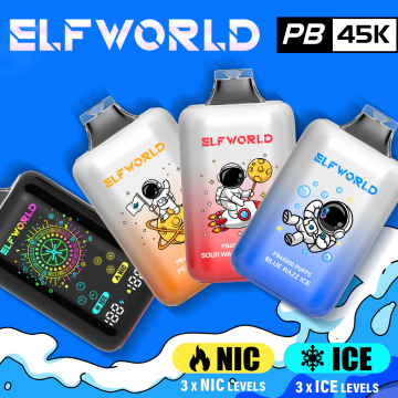 Elfworld PB45000 Puffs Vape Vape Borong